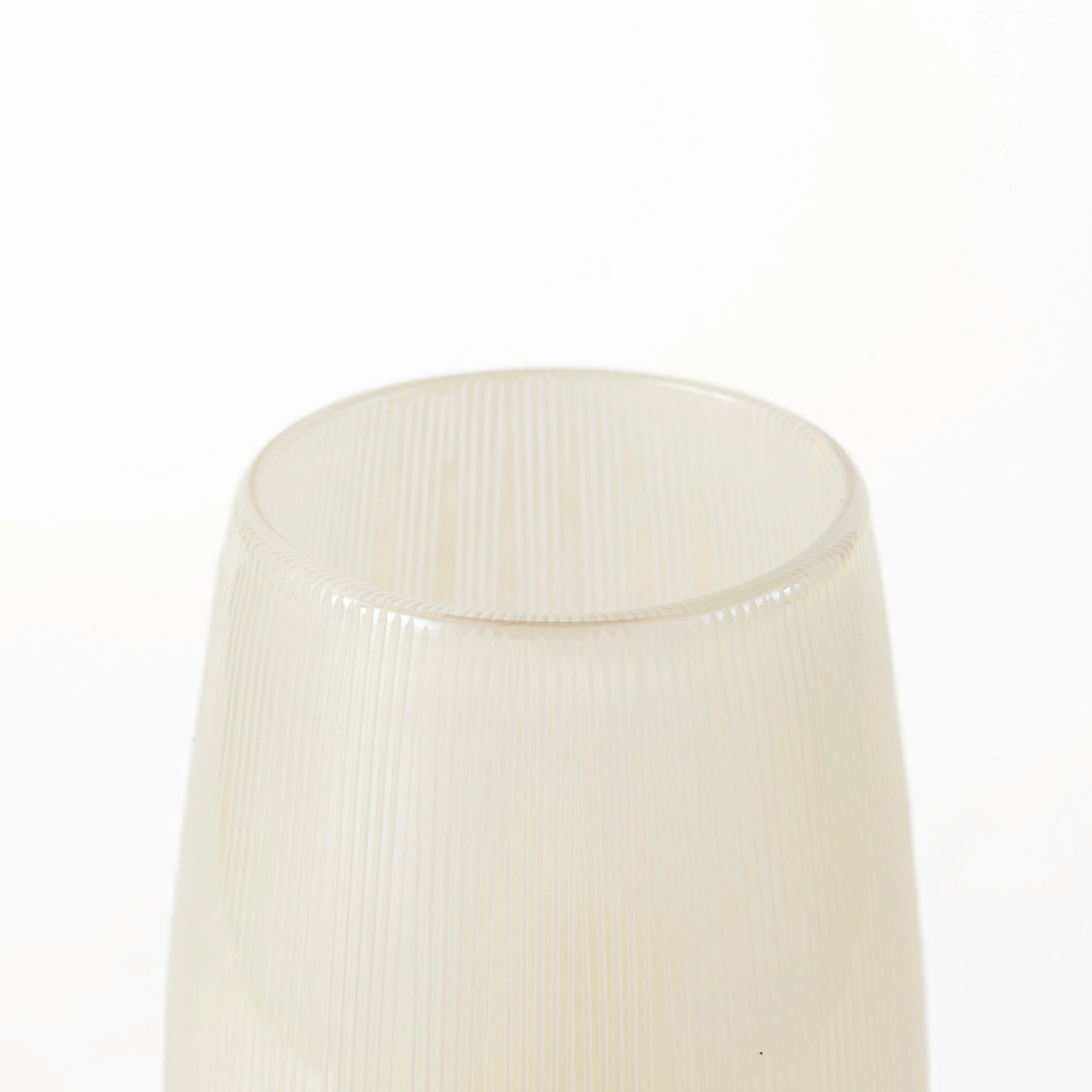 Best Sale ✔️ Mercana Agnetha 5.5L X 5.5W X 14.1H Gold/Cream Ombre Glass Vase ✨ 4 Best Sale ✔️ Mercana Agnetha 5.5L X 5.5W X 14.1H Gold/Cream Ombre Glass Vase ✨ - Image 4