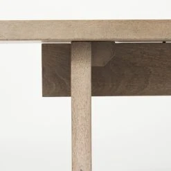 Outlet 🎉 Mercana Aida Light Brown Wood Dining Bench ✔️ -Mercana Shop Aida 66.0L x 16.0W x 18.0H Light Brown Wood Dining Bench 4