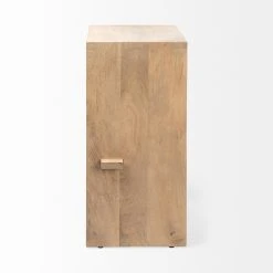 New 👍 Mercana Aida III 30" Seat Height Gray/Brown Wood Bar Stool 🔥 -Mercana Shop Aida III 3022 Seat Height Brown Wood Bar Stool 2