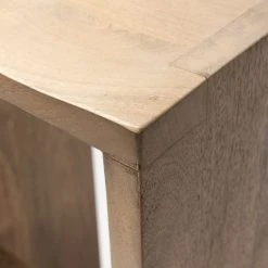 New 👍 Mercana Aida III 30" Seat Height Gray/Brown Wood Bar Stool 🔥 -Mercana Shop Aida III 3022 Seat Height Brown Wood Bar Stool 6