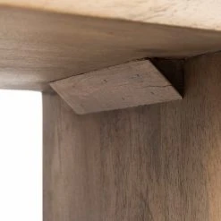 New 👍 Mercana Aida III 30" Seat Height Gray/Brown Wood Bar Stool 🔥 -Mercana Shop Aida III 3022 Seat Height Brown Wood Bar Stool 7