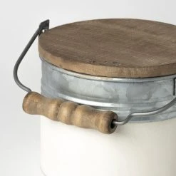 Coupon ⭐ Mercana Alani (Set Of 3) White Metal Storage Boxes - 8.1L X 7.5W X 13.0H ✔️ -Mercana Shop Alani 28Set of 329 White Metal Storage Boxes 4