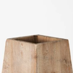 Budget ✔️ Mercana Allen I Natural Wooden Vase (19.3" Tall) 🤩 -Mercana Shop Allen I Natural Wooden Vase 2819.322 Tall29 2