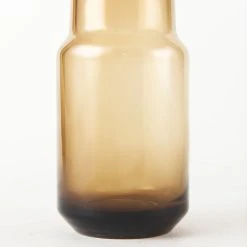 Discount 🎉 Mercana Amrita 4.1L X 4.1W X 11.9H Golden Brown Glass Vase 🤩 -Mercana Shop Amrita 4.1L x 4.1W x 11.9H Golden Brown Glass Vase 5