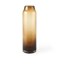 Discount 🎉 Mercana Amrita 4.1L X 4.1W X 11.9H Golden Brown Glass Vase 🤩 -Mercana Shop Amrita 4.1L x 4.1W x 11.9H Golden Brown Glass Vase 6