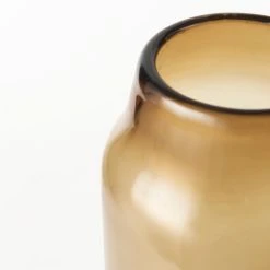 Discount 🎉 Mercana Amrita 4.1L X 4.1W X 11.9H Golden Brown Glass Vase 🤩 -Mercana Shop Amrita 4.1L x 4.1W x 11.9H Golden Brown Glass Vase 8