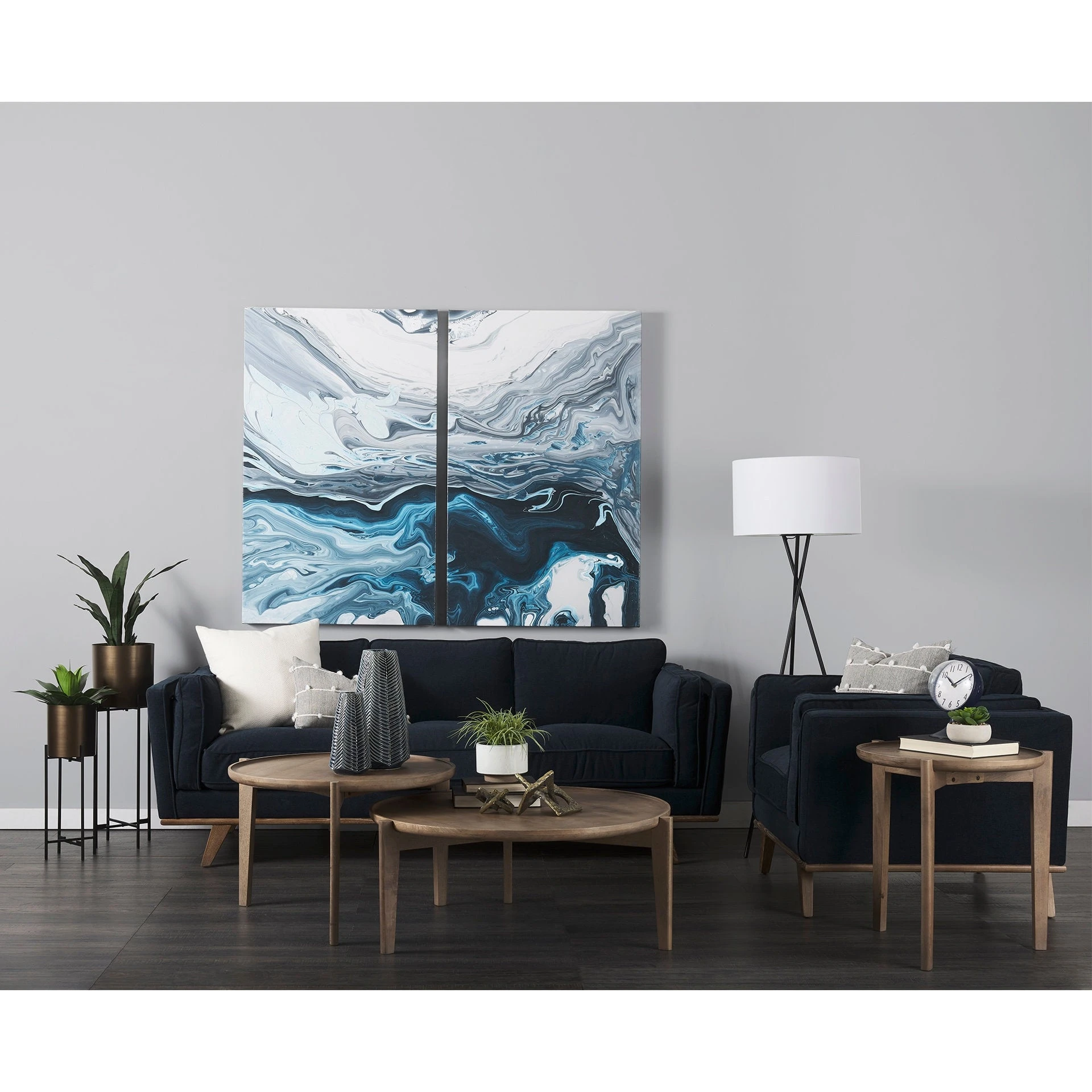 Cheapest 🌟 Mercana Bashir I Small Dark Navy Gloss Ceramic Vase 🌟 7 Cheapest 🌟 Mercana Bashir I Small Dark Navy Gloss Ceramic Vase 🌟 - Image 7