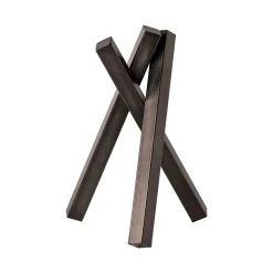 Cheapest 🛒 Mercana Bastian (Large) 9L X 8W Black Metal Abstract Object 🛒