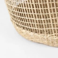 Buy 🎉 Mercana Bowie 19.7L X 19.7W X 19.7H (Set Of 3) Medium Brown Seagrass Round Basket W/ Handles ❤️ -Mercana Shop Bowie 19.7L x 19.7W x 19.7H 28Set of 329 Medium Brown Seagrass Round Basket W Handles 7
