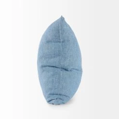 Best reviews of ✔️ Mercana Brigitta 14L X 26W Blue And Cream Fabric Striped Decorative Pillow Cover 🔥 -Mercana Shop Brigitta 14L x 26W Blue and Cream Fabric Striped Decorative Pillow Cover 10