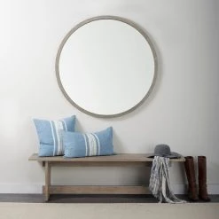 Best reviews of ✔️ Mercana Brigitta 14L X 26W Blue And Cream Fabric Striped Decorative Pillow Cover 🔥 -Mercana Shop Brigitta 14L x 26W Blue and Cream Fabric Striped Decorative Pillow Cover 7