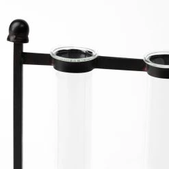 Best reviews of 🔥 Mercana Bunsen Black Metal Five Glass Test Tube Vase 🧨 -Mercana Shop Bunsen Black Metal Five Glass Test Tube Vase 3