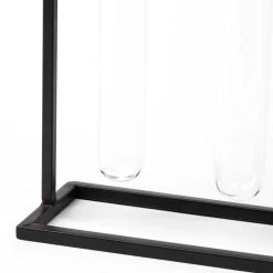 Best reviews of 🔥 Mercana Bunsen Black Metal Five Glass Test Tube Vase 🧨 -Mercana Shop Bunsen Black Metal Five Glass Test Tube Vase 4