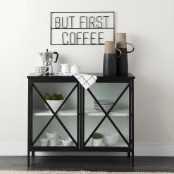 Coupon 🔔 Mercana But First Coffee Black Metal Sign 😍 -Mercana Shop But First Coffee 2622L x 1322H Sign 4