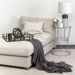 Cheapest 😉 Mercana Carollan Black Geometric Wood Ball Jack 💯 -Mercana Shop Carollan I 28Small29 7L x 7W Black Geometric Wood Ball Jack 7