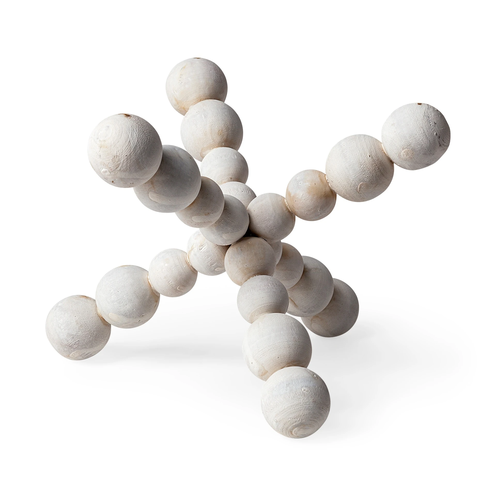 Coupon ❤️ Mercana Carrollton Off-White Geometric Wood Ball Jack ❤️ 8 Coupon ❤️ Mercana Carrollton Off-White Geometric Wood Ball Jack ❤️ - Image 8