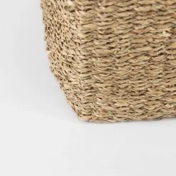 Best deal ✨ Mercana Copenhagen 15.7L X 15.7W X 15.7H (Set Of 3) Medium Brown Square Twisted Seagrass Square Basket 🔥 -Mercana Shop Copenhagen 15.7L x 15.7W x 15.7H 28Set of 329 Medium Brown Square Twisted Seagrass Square Basket 7