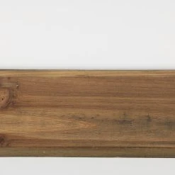 New 😉 Mercana Cora Black Metal Frame W/Brown Wooden Shelf Wall Mirror 😀 -Mercana Shop Cora 24.0L x 3.9W x 40.0H Black Metal Frame W Brown Wooden Shelf Arched Wall Mirror 12