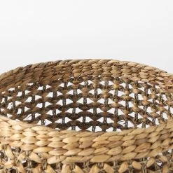 Outlet 💯 Mercana Dakota 15.0L X 15.0W X 11.8H (Set Of 3) Medium Brown Seagrass Round Basket ⭐ -Mercana Shop Dakota 15.0L x 15.0W x 11.8H 28Set of 329 Medium Brown Seagrass Round Basket 5