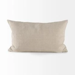 Hot Sale 🛒 Mercana Danika 13.0L X 21.0W X 0.2H Beige Fabric Decorative Pillow Cover 🌟 -Mercana Shop Danika 13.0L x 21.0W x 0.2H Beige Fabric Decorative Pillow Cover 3