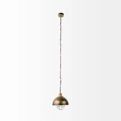 Cheapest 🔔 Mercana Dawson I Silver Toned Metal Dome Pendant Light - 13"W X 13"D X 14"H 🌟 -Mercana Shop Dawson I Silver Toned Metal Dome Pendant Light 3