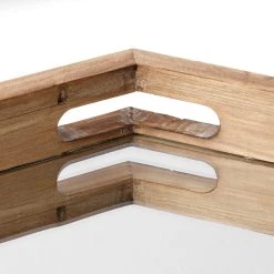 Flash Sale ๐ Mercana Durden 29L X 16W Natural Wood Mirrored Hexagonal Tray - 29.1L X 15.7W X 2.0H ๐งจ 9 Flash Sale ๐ Mercana Durden 29L X 16W Natural Wood Mirrored Hexagonal Tray - 29.1L X 15.7W X 2.0H ๐งจ -Mercana Shop Durden 29L x 16W Natural Wood Mirrored Hexagonal Tray 4