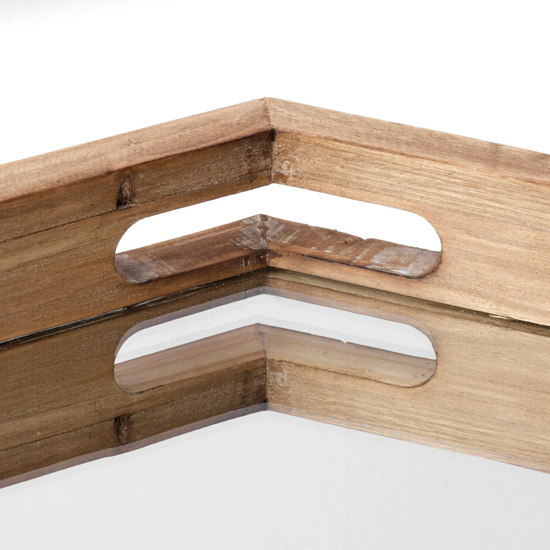 Flash Sale ๐ Mercana Durden 29L X 16W Natural Wood Mirrored Hexagonal Tray - 29.1L X 15.7W X 2.0H ๐งจ 5 Flash Sale ๐ Mercana Durden 29L X 16W Natural Wood Mirrored Hexagonal Tray - 29.1L X 15.7W X 2.0H ๐งจ - Image 5