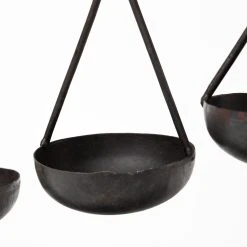 Coupon ⭐ Mercana Enos 19L X 3W Black Metal 4 Bowl Ancient Spice Market Decorative Display - 18.5L X 3.0W X 10.5H 🥰 -Mercana Shop Enos 19L x 3W Black Metal 4 Bowl Ancient Spice Market Decorative Display 4