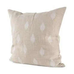 Flash Sale 👍 Mercana Enya 13L X 21W Beige And Cream Fabric Patterned Decorative Pillow Cover 🎉 -Mercana Shop Enya 13L x 21W Beige and Cream Fabric Patterned Decorative Pillow Cover 9