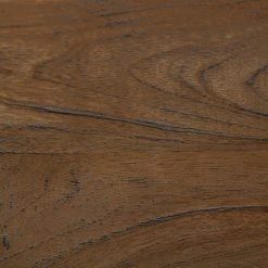 Flash Sale 😉 Mercana Etienne Medium Brown Solid Wood W/ Dark Gray Iron Frame Counter Stool - 20"W X 22.8"D X 40"H ✔️ -Mercana Shop Etienne 26.2522 Seat Height Brown Wood Seat Black Metal Base Stool 11