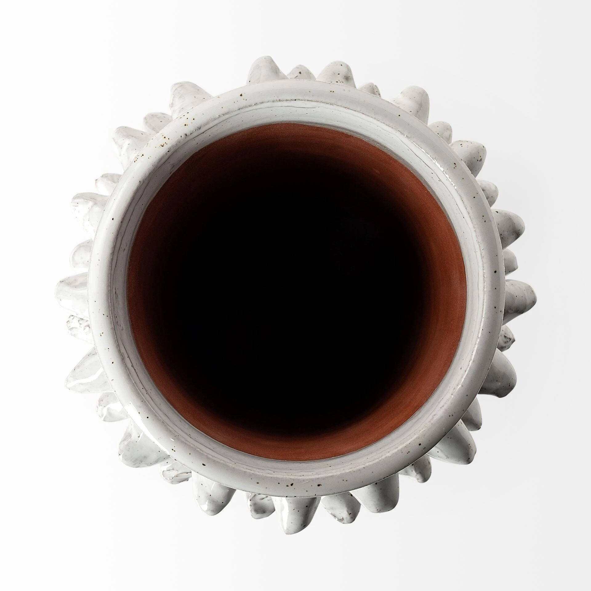 Hot Sale ๐ Mercana Farmhampton Large Gray Spoked Ceramic Vase ๐ 3 Hot Sale ๐ Mercana Farmhampton Large Gray Spoked Ceramic Vase ๐ - Image 3