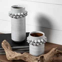 Hot Sale ๐ Mercana Farmhampton Large Gray Spoked Ceramic Vase ๐ 14 Hot Sale ๐ Mercana Farmhampton Large Gray Spoked Ceramic Vase ๐ -Mercana Shop Farmhampton Large Gray Spoked Ceramic Vase 5