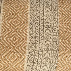 Best Sale 🤩 Mercana Greenfield II Tan Patterned Fabric W/ Wood Frame Accent Bench - 59"W X 14.3"D X 19"H 🌟 -Mercana Shop Greenfield II 59L x 14W Patterned Tan Upholstered Wood Frame Accent Bench 1