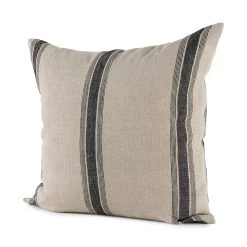 Best Sale 👍 Mercana Hattie 13L X 21W Beige And Black Fabric Striped Decorative Pillow Cover 💯 26 Best Sale 👍 Mercana Hattie 13L X 21W Beige And Black Fabric Striped Decorative Pillow Cover 💯 -Mercana Shop Hattie 13L x 21W Beige and Black Fabric Striped Decorative Pillow Cover 11