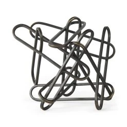 Coupon 💯 Mercana Henderson 10.4L X 8.3W X 7.7H Black Metal Paperclip Decorative Object 😉 -Mercana Shop Henderson 10.4L x 8.3W x 7.7H Black Metal Paperclip Decorative Object 9