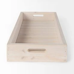 Best Pirce ✔️ Mercana Horatio 28L X 12W Natural Wood Rectangular Serving Tray - 28.0L X 12.0W X 3.5H 😀 -Mercana Shop Horatio 28L x 12W Natural Wood Rectangular Serving Tray 2