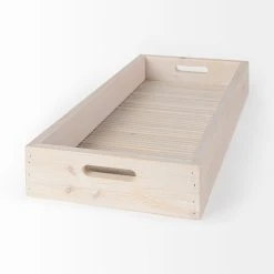 Best Pirce ✔️ Mercana Horatio 28L X 12W Natural Wood Rectangular Serving Tray - 28.0L X 12.0W X 3.5H 😀 -Mercana Shop Horatio 28L x 12W Natural Wood Rectangular Serving Tray 3