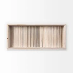 Best Pirce ✔️ Mercana Horatio 28L X 12W Natural Wood Rectangular Serving Tray - 28.0L X 12.0W X 3.5H 😀 -Mercana Shop Horatio 28L x 12W Natural Wood Rectangular Serving Tray 4