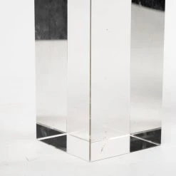 Discount ✨ Mercana Isla (Large) 5L X 5W White Replica Resin Coral On Clear White Glass ✔️ -Mercana Shop Isla 28Large29 5L x 5W White Replica Resin Coral On Clear White Glass 3