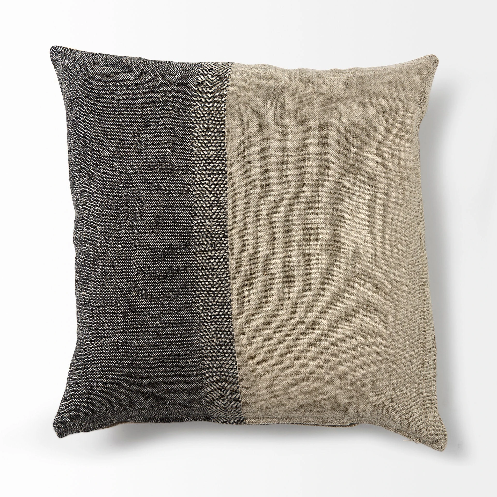 Deals ๐ Mercana Isolde 14L X 26W Beige And Dark Gray Fabric Color Blocked Decorative Pillow Cover ๐ 13 Deals ๐ Mercana Isolde 14L X 26W Beige And Dark Gray Fabric Color Blocked Decorative Pillow Cover ๐ - Image 13