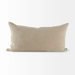 Deals ๐ Mercana Isolde 14L X 26W Beige And Dark Gray Fabric Color Blocked Decorative Pillow Cover ๐ 18 Deals ๐ Mercana Isolde 14L X 26W Beige And Dark Gray Fabric Color Blocked Decorative Pillow Cover ๐ -Mercana Shop Isolde 14L x 26W Beige and Dark Gray Fabric Color Blocked Decorative Pillow Cover 3