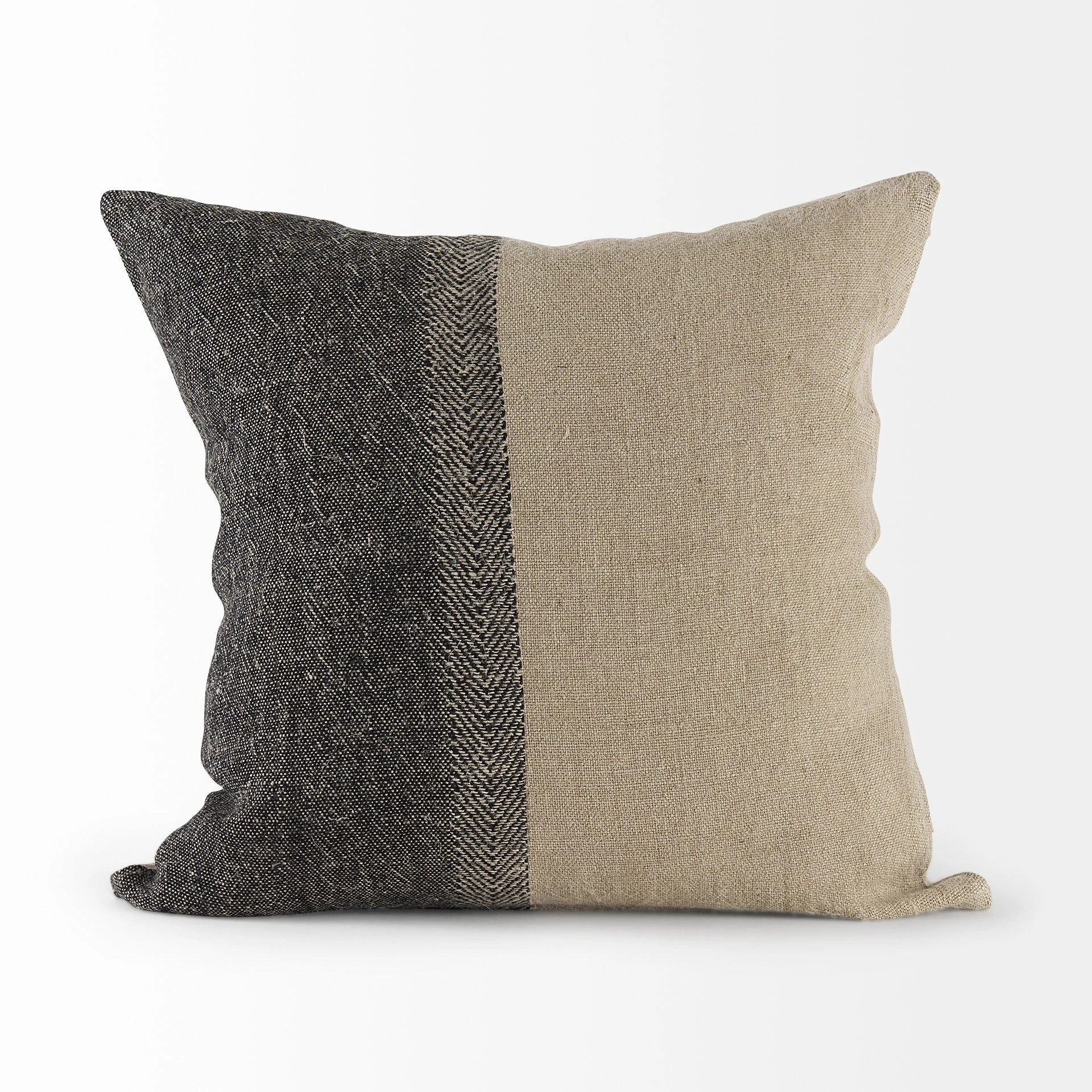 Deals ๐ Mercana Isolde 14L X 26W Beige And Dark Gray Fabric Color Blocked Decorative Pillow Cover ๐ 10 Deals ๐ Mercana Isolde 14L X 26W Beige And Dark Gray Fabric Color Blocked Decorative Pillow Cover ๐ - Image 10