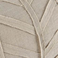 Cheapest ✨ Mercana Ivivva 14L X 26W Beige Fabric Textured Decorative Pillow Cover 😉 -Mercana Shop Ivivva 14L x 26W Beige Fabric Textured Decorative Pillow Cover 6