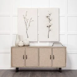 Promo 🥰 Mercana Jadiza I Small White Glaze Floral Patterned Ceramic Vase 🧨 -Mercana Shop Jadiza I Small White Glaze Floral Patterned Ceramic Vase 5