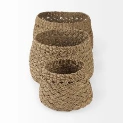 Cheapest ๐ Mercana Jarek 15.0L X 15.0W X 11.8H (Set Of 3) Medium Brown Seagrass Basket Cross Weave Round Basket ๐ฅ 10 Cheapest ๐ Mercana Jarek 15.0L X 15.0W X 11.8H (Set Of 3) Medium Brown Seagrass Basket Cross Weave Round Basket ๐ฅ -Mercana Shop Jarek 15.0L x 15.0W x 11.8H 28Set of 329 Medium Brown Seagrass Basket Cross Weave Round Basket 2