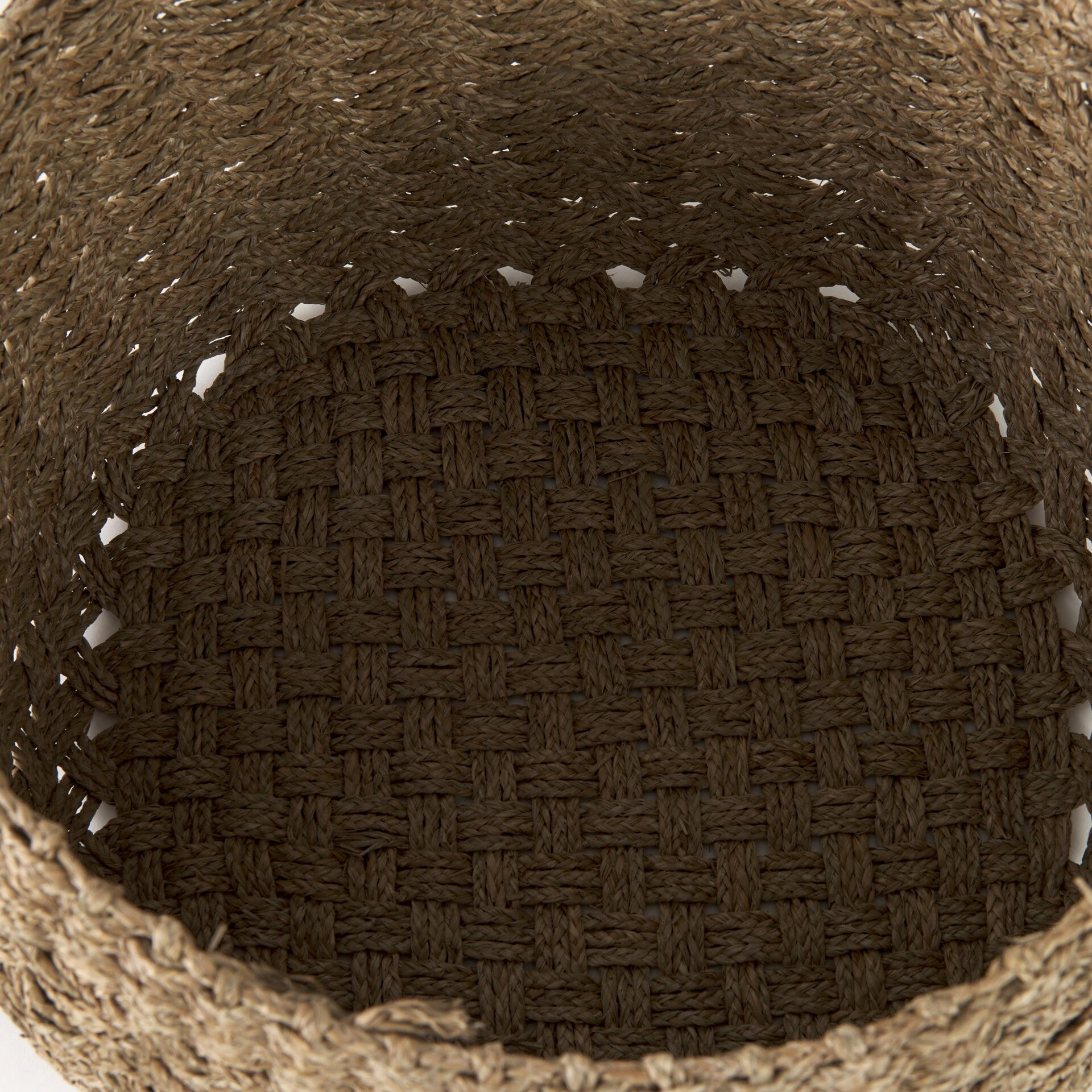 Cheapest ๐ Mercana Jarek 15.0L X 15.0W X 11.8H (Set Of 3) Medium Brown Seagrass Basket Cross Weave Round Basket ๐ฅ 6 Cheapest ๐ Mercana Jarek 15.0L X 15.0W X 11.8H (Set Of 3) Medium Brown Seagrass Basket Cross Weave Round Basket ๐ฅ - Image 6