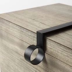 Cheapest 👍 Mercana Josh 15.9L X 11.6W X 8.3H Set Of Two Light Brown Wood W/ Metal Detail Boxes - 15.9L X 11.6W X 8.3H ✔️ -Mercana Shop Josh 15.9L x 11.6W x 8.3H Set Of Two Light Brown Wood W Metal Detail Boxes 6