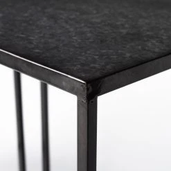 Budget 💯 Mercana Kasey (Set Of 2) 17.7L X 12.6W X 24.4H Galvanized Metal Nesting Accent Tables - 17.7L X 12.6W X 24.4H 👍 -Mercana Shop Kasey 28Set of 229 17.7L x 12.6W x 24.4H Galvanized Metal Nesting Accent Tables 7