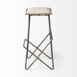 Coupon 🔔 Mercana Katniss 26" Total Height Cream Fabric Seat Gold Metal Frame Counter Stool 😀 -Mercana Shop Katniss 2622 Total Height Cream Fabric Seat Gold Metal Frame Counter Stool 2