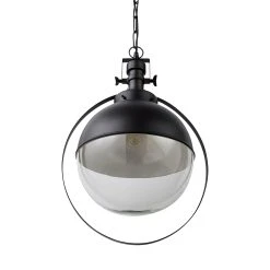 Cheap 😍 Mercana Leighton II (15" X 20") Black Metal Spherical Pendant Light 👏
